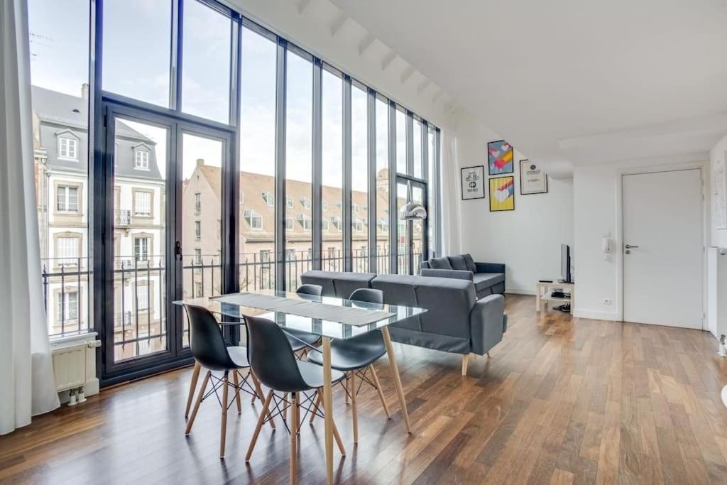 Le Loft Des Lumieres - Superbe Loft Lumineux Au Coeur De La Krutenau Lejlighed Strasbourg Eksteriør billede